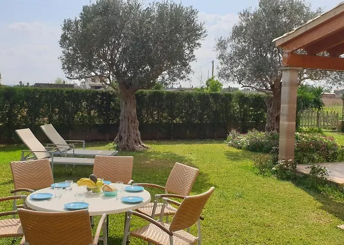 Finca Son Gallina Con Piscina Y Jardin En Sa Pobla, Ideal Para 6 Personas