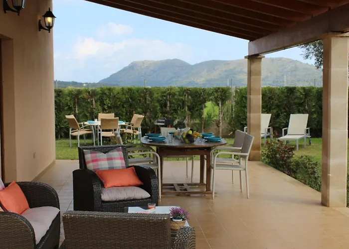 Finca Son Gallina Con Piscina Y Jardin En Sa Pobla, Ideal Para 6 Personas